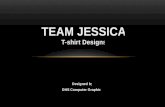 TEAM JESSICA T-SHIRT DESIGNS