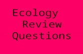 Ecology quiz review