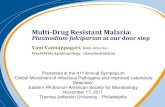 Multidrug Resistance malaria vani vannappagari mbbs ph d