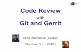 Code Review with Git and Gerrit - Devoxx 2011 - Tools in Action - 2011-11-14