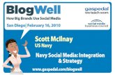 BlogWell San Diego Social Media Case Study: US Navy, presented by Scott McIlnay