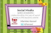 Social media - Understanding the Use of  Social Media in the Business World