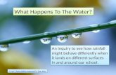 What Happens To The Water?