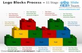 Lego blocks and pieces stacked on top of one another  process 11 stages style 2 powerpoint presentation slides and ppt templates