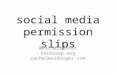 Social Media Permission Slips
