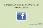 Increasing Visibility and Outreach with Facebook