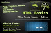 1. HTML CSS-JavaScript Basics - PHP & MySQL Web Development