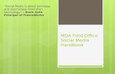 Mda field office social media handbook