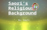 Saori's Religious Background