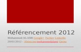 Referencement seo 2012