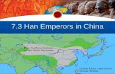 7.3 han emperors in china