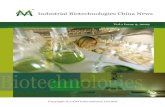 Industrial Biotechnologies China News Sample - Published by CCM International Ltd