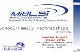 Steve vitto and Jennifer Russell school family parterships