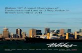 Blakes 19th Annual Overview of Environmental Law and Regulation in British Columbia 2014
