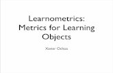 Learnometrics: Metrics for Learning Objects