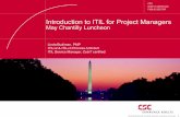 Introduction to ITIL for Project Managers