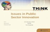 Issues in Public Sector Innovation