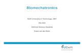 Biomechatronics - Lecture 11. Artificial sensing