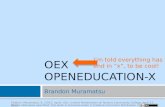 OEx: OpenEducation-x