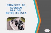 Proyecto de Acuerdo para el dia del Motociclista en Bogota