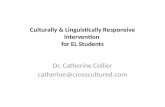 Culturally & Linguistically Responsive Intervention