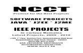 Ieee Projects Software Ieee Projects Ieee 2009 Java .Net