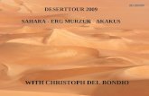 Deserttour 2009  Sahara Erg Murzuk Akakus