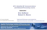 Satellite RF Communications  and Onboard Processing Course Sampler