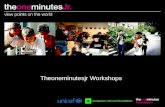 theoneminutesjr workshops