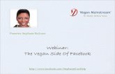 Webinar Wednesday: The Vegan Side Of Facebook