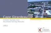 Cape Girardeau Resident/Business Survey