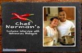 Chef Norman's EXCLUSIVE INTERVIEW with Hotcourses Malaysia