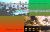 Baghdad Before And After War