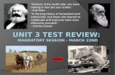 World History - Unit 3 Test: Review Notes