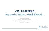 Volunteer presentation