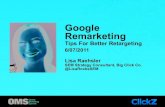 Google Remarketing Lisa Raehsler OMS 2011