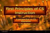 First Principles Of Cs Instruction