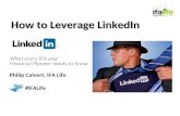 How to Leverage LinkedIn - What Every Financial Planner and IFA Needs to Know