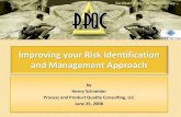 Improving your Risk Identification and Management Approach