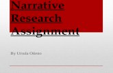 Narrative research assignment