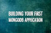 Build your first MongoDB App in Ruby @ StrangeLoop 2013