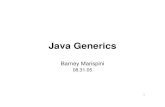 Java Generics Introduction - Syntax Advantages and Pitfalls
