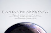Team 1A Seminar Proposal