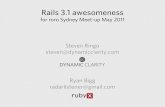 Rails 3.1 Awesomeness - what's new