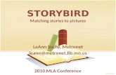 Storybird presentation for MLA