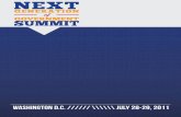 Next Generation of Government Summit - Official 2011 Program