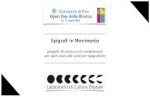 Epigrafi in Movimento all'Open Day della Ricerca a Pisa