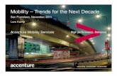 Accenture Mobility - Trends for the Next Decade