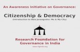 RFGI citizenship & democracy