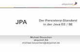 JPA – Der Persistenz-Standard in der Java EE und SE